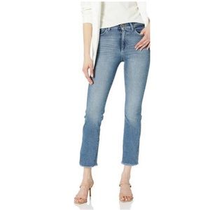 DL1961 Women's Mara Ankle High Rise Instasculpt Straight Jeans Montclair Wash